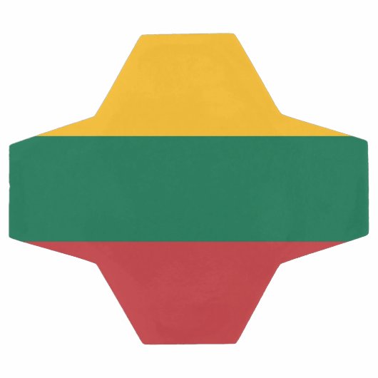 Lithuania Flag サッカーボール (フラット)