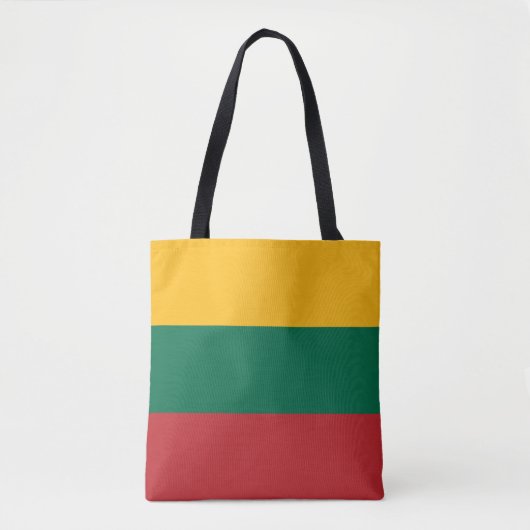Lithuania Flag トートバッグ (正面)