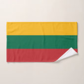 Lithuania Flag バスタオルセット (ハンドタオル)