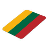 Lithuania Flag マグネット (左側)