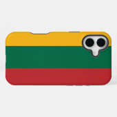 Lithuania Flag iPhoneケース (裏面横)