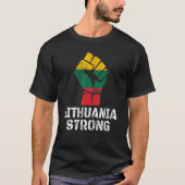 Lithuania Support Lithuanian Flag Men Women 1 Tシャツ (正面)