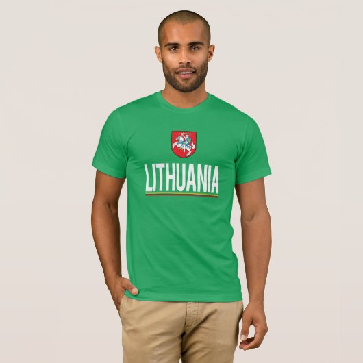 Lithuania Tシャツ (正面フル)