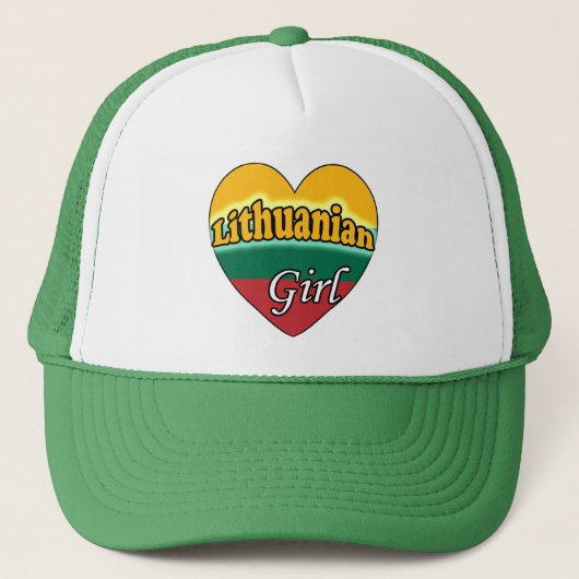 Lithuanian Girl キャップ (正面)