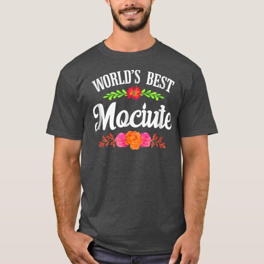 Lithuanian Grandma T   Worlds Best Mociute Tシャツ (正面)