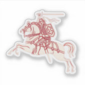 Lithuanian Vytis シール (正面)