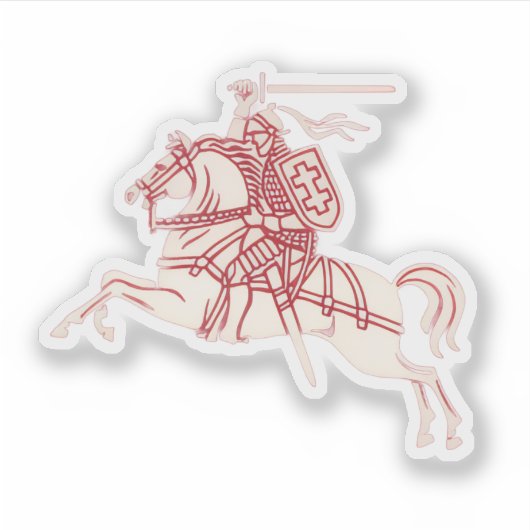 Lithuanian Vytis シール (正面)