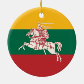 Lithuanian Vytis セラミックオーナメント (裏面)