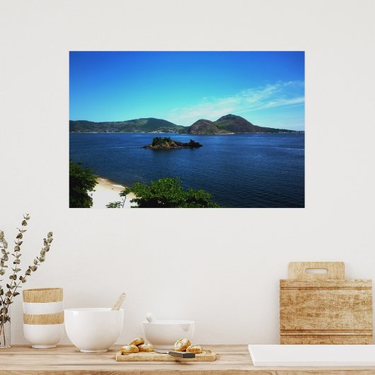 litoral de Niterói ポスター (キッチン)