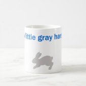 Litteの灰色のノウサギ コーヒーマグカップ (中央)