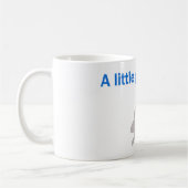 Litteの灰色のノウサギ コーヒーマグカップ (左)