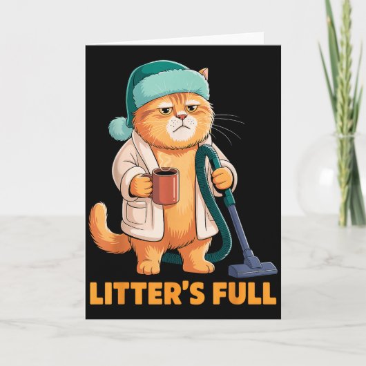  litter full cat パロディTシャツ _1  カード (正面)