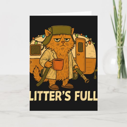 Litter’s Full Cat Parody Shirt Litter’s Full カード (正面)