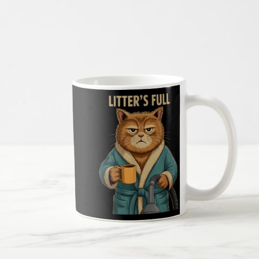 Litter’s Full Cat Ugly Christmas  コーヒーマグカップ (右)