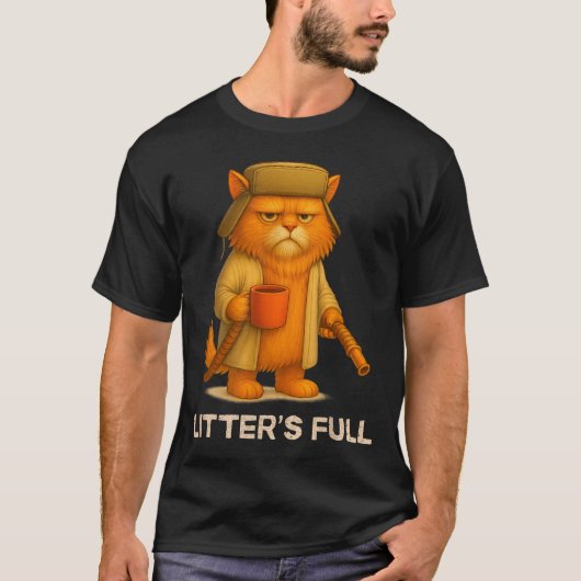 Litter’s Full Funny Cat Parody Lovers Christmas Xm Tシャツ (正面)