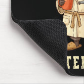 Litter’s Full Funny Raccoon Christmas Mpy Raccoon マウスパッド (コーナー)