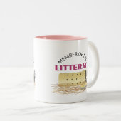"Litteratiのメンバー"の納屋の狩りのマグ ツートーンマグカップ (正面右)
