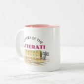 "Litteratiのメンバー"の納屋の狩りのマグ ツートーンマグカップ (正面左)