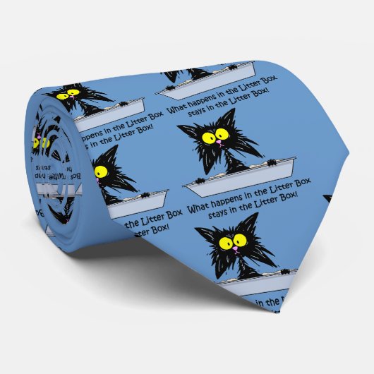 Litterbox猫 ネクタイ (ロール)