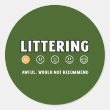 Littering 1つ星の評価Earth Day 2024
