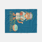 Litters Full Funny Cat Lovers Christmas Funny Gift フリースブランケット (正面(横))