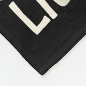 Litter's Full Funny Cat Parody Outfit Sarcastic Ch フリースブランケット (角)