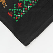 Litter's Full Funny Silly Cat Holding Coffee Meme  フリースブランケット (角)