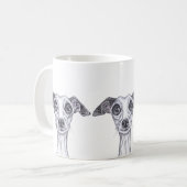 LITTLE イタリアン GREYHOUND g869 コーヒーマグカップ (正面左)