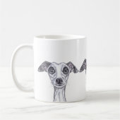 LITTLE イタリアン GREYHOUND g869 コーヒーマグカップ (左)