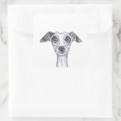 LITTLE イタリアン GREYHOUND g869 スクエアシール (バッグ)