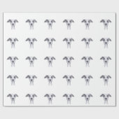 LITTLE イタリアン GREYHOUND g869 ラッピングペーパー (フラット)