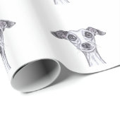 LITTLE イタリアン GREYHOUND g869 ラッピングペーパー (ロールコーナー)