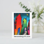 Little 失った dog.09 smlrjpg, leevandergrift.com ポストカード (スタンド正面)