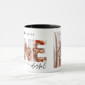 Little 恋しく思 Onederful Baby Girl 1st Birthday Photo マグカップ (中央)