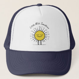 Little 恋しく思 Sunshine Trucker Hat：太陽を広げる キャップ