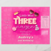 Little 恋しく思 Threenager – 女子3rdチップバッグラッパー (正面)