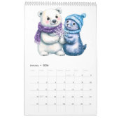 Little Adventures – Funny Animal Friends Calendar カレンダー (1月 2026)