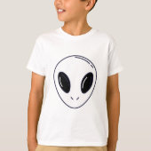 Little Alien – Space Explorer Tシャツ (正面)