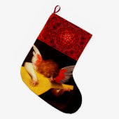 LITTLE ANGELの遊LUTE MUSIC Making Cherub ラージクリスマスストッキング (正面 (吊り時))