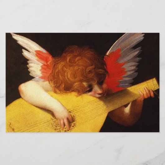 LITTLE ANGELの遊LUTE MUSIC Making Cherub 便箋 (正面)