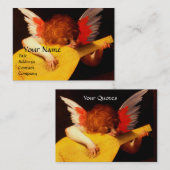 LITTLE ANGELの遊LUTE MUSIC Making Cherub 名刺 (正面/裏面)