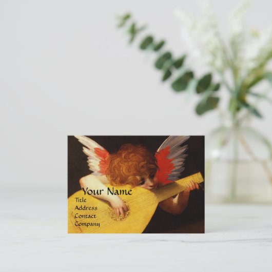 LITTLE ANGELの遊LUTE MUSIC Making Cherub 名刺 (スタンド正面)