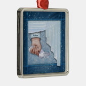 Little Angel （カスタマイズ可能） メタルオーナメント (右)