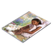 Little Angel with Bunniesイースターギフトノートブック ノートブック (左側)