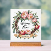 Little APPLE Welcome Sign Suite - Enchanting Bo アクリルサイン (ニュートラル)