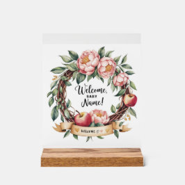 Little APPLE Welcome Sign Suite - Enchanting Bo アクリルサイン