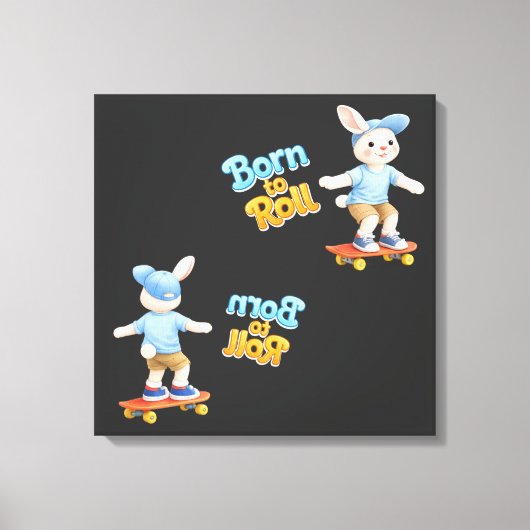 Little Athletes キャンバスプリント (正面)