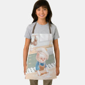 Little Baker Cat: Cozy Morning Kneading Art エプロン (インサイチュ)