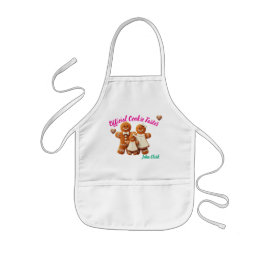 Little Baker Gingerbread  Personalized Kid Apron 子供用エプロン