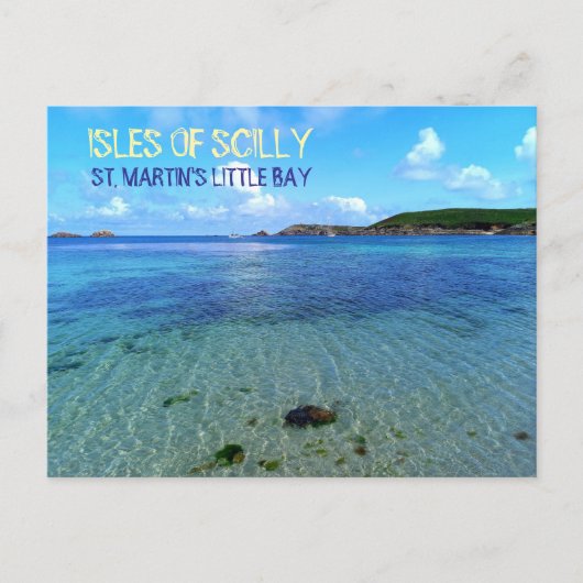 Little Bay - St. Martin's - Isles Of Scilly ポストカード (正面)